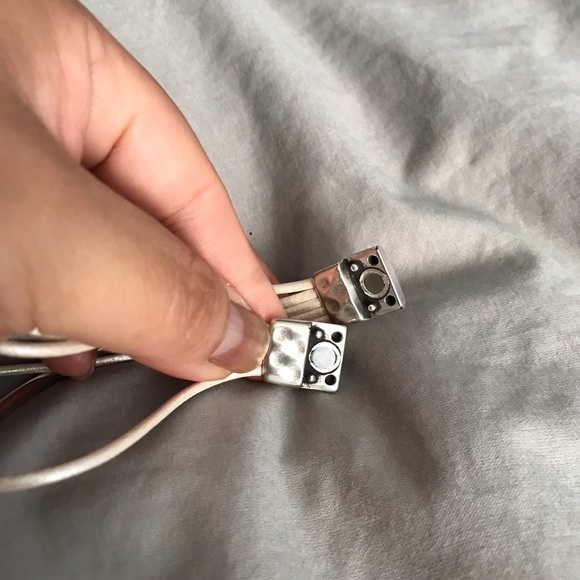 Genuine leather multi strand bracelet - Picture 4 of 5